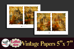 Vintage French Chateaux Papers Printable Letter Kit Product Image 5