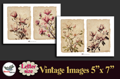 Vintage Magnolia 5x7 Printable Journal Kit Letter Product Image 5