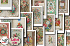 Vintage Valentine Cards Bundle 46 Printable Love Cards Product Image 2