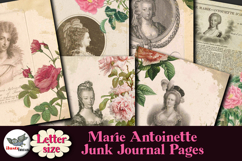 Marie Antoinette Journal Pages Letter Printable Set Product Image 2