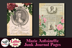 Marie Antoinette Journal Pages Letter Printable Set Product Image 5