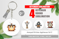 Annoyed Appliances Keychain Product Image 1