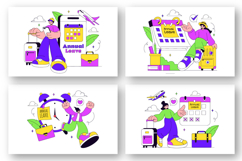 10 Annual Leave Vector Illustration Product Image 2