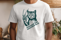 Another Day Another Slay SVG - Funny Sassy Cat Sarcastic PNG Product Image 3