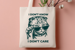 Sassy Cat SVG Bundle 12 Designs | Funny Sarcastic Cat Quotes Product Image 3