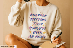 Sarcastic Office Funny Quote SVG PNG t-shirt design Product Image 4