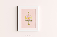 Watercolor Cakes Clipart - Hand Painted Dessert Illustration Product Image 3