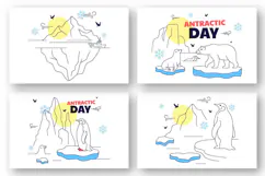 8 Antarctic Day Illustration Product Image 3