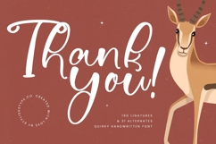 Antelope Clutchy - Quirky Handwritten Font Script Product Image 20