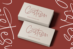 Antesky Bostonia - Natural Handwritten Product Image 5