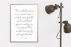 Antesky Bostonia - Natural Handwritten Product Image 14