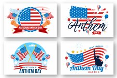 12 National Anthem Day Illustration Product Image 2