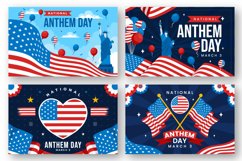 12 National Anthem Day Illustration Product Image 4