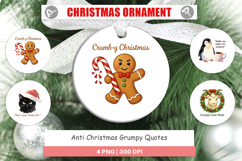 Ornament Anti Christmas Grumpy Quotes Product Image 1