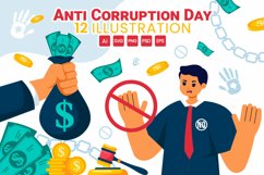 12 Anti Corruption Day Illustration Product Image 1