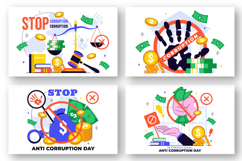 10 International Anti Corruption Day Illustration Product Image 3