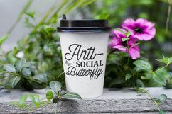 butterfly, anti social, antisocial butterfly, gift for her, new car gift, custom gift, car coaster, sandstone coaster, gift for him, car decor, car accessories, happy face, happy car coasters, quotes car coasters, antisocial, Antisocial Butterfly, anti-so