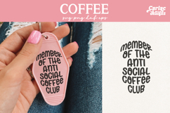 Anti Social Coffee Club SVG