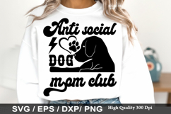 Dog mom SVG Design - Dog Mother Coffee Lover Product Image 2