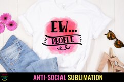 ANTI SOCIAL SUBLIMATION BUNDLE  I FUNNY SUBLIMATION BUNDLE