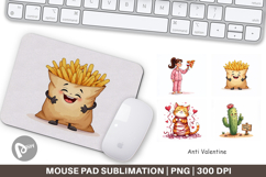 Anti-Valentine's Singles Mouse Pad Product Image 1