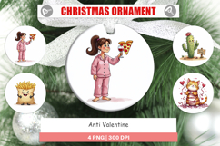 Anti-Valentine's Singles Ornament Product Image 1