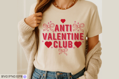 Anti Valentine Club Valentine's Day SVG PNG Product Image 4