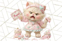 Anti Valentine Self Love Clipart PNG Sarcastic Galentine Product Image 4