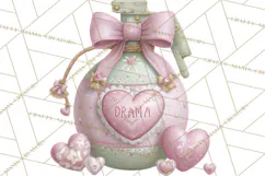 Anti Valentine Self Love Clipart PNG Sarcastic Galentine Product Image 4