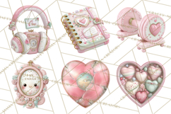 Anti Valentine Self Love Clipart PNG Sarcastic Galentine Product Image 6