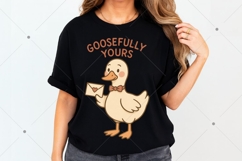 Anti Valentine Goose PNG, Goosefully Yours Design, Funny Product Image 7