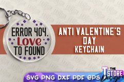 Anti Valentines Day Keychain|Anti Social Keyring|Love Quotes Product Image 5