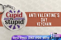 Anti Valentines Day Keychain|Anti Social Keyring|Love Quotes Product Image 7