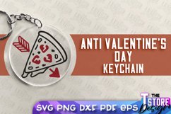 Anti Valentines Day Keychain|Anti Social Keyring|Love Quotes Product Image 8