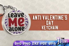 Anti Valentines Day Keychain|Anti Social Keyring|Love Quotes Product Image 10
