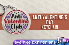 Anti Valentines Day Keychain|Anti Social Keyring|Love Quotes Product Image 16