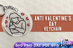 Anti Valentines Day Keychain|Anti Social Keyring|Love Quotes Product Image 18