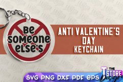 Anti Valentines Day Keychain|Anti Social Keyring|Love Quotes Product Image 19