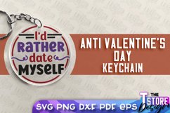 Anti Valentines Day Keychain|Anti Social Keyring|Love Quotes Product Image 21