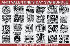Anti Valentine's Day SVG Bundle -Valentine SVG For T-shirt D Product Image 1