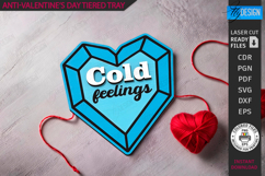 Anti-Valentine&#039;s Day Tiered Tray|Sassy Signs SVG|Love Signs Product Image 1