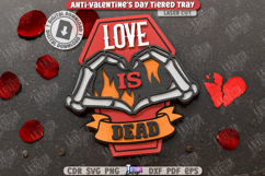 Anti-Valentine's Day Tiered Tray Laser Cut|Mini Sassy Signs Product Image 8