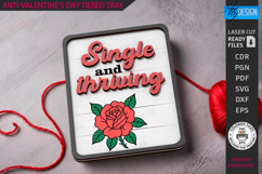 Anti-Valentine&#039;s Day Tiered Tray|Round Stand|Sassy Signs SVG Product Image 12