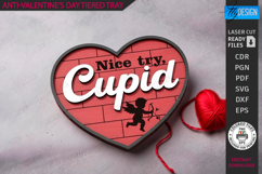 Anti-Valentine&#039;s Day Tiered Tray|Sassy Signs SVG|Love Signs Product Image 1