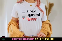 Anti Valentine's Day SVG I Funny Valentines Day SVG I Valentine Cut Files