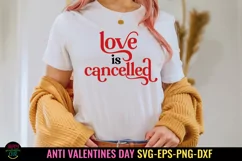 Anti Valentine's Day SVG I Funny Valentines Day SVG I Valentine Cut Files