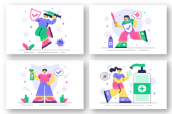 11 Antibacterial Practices Illustration Product Image 2
