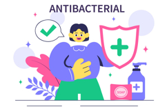 11 Antibacterial Practices Illustration Product Image 4
