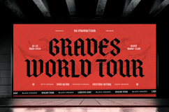 Antifight - Modern Gothic Blackletter Font Product Image 8