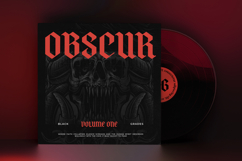 Antifight - Modern Gothic Blackletter Font Product Image 9